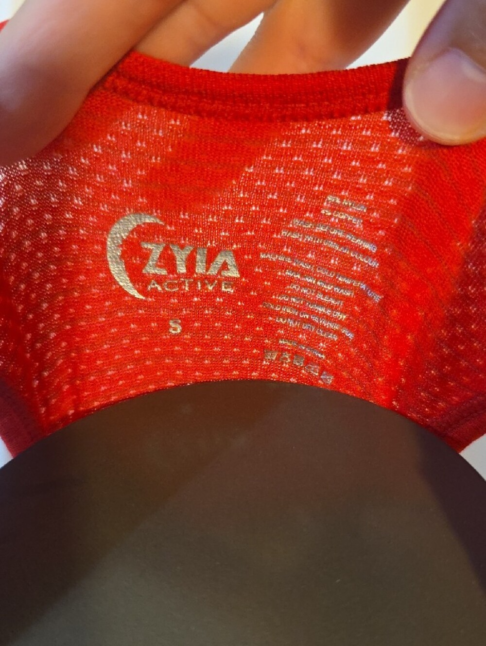 ZYIA Red Racerback Tank Top - Picture 2 of 3